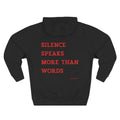 Hoodie , silence speaks more than words. anyway2026